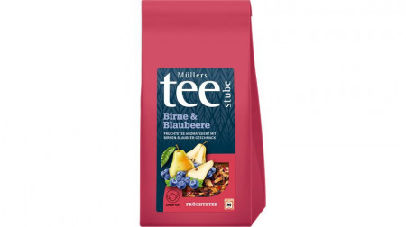 Ceai de fructe cu pere si afine Müllers 175g