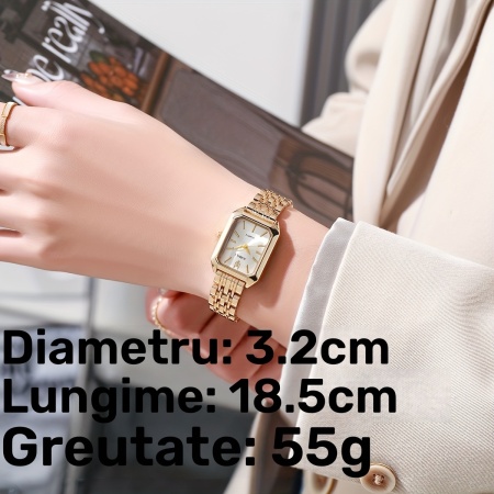 Ceas Quartz de dama, auriu, TMBL61646 - Img 4