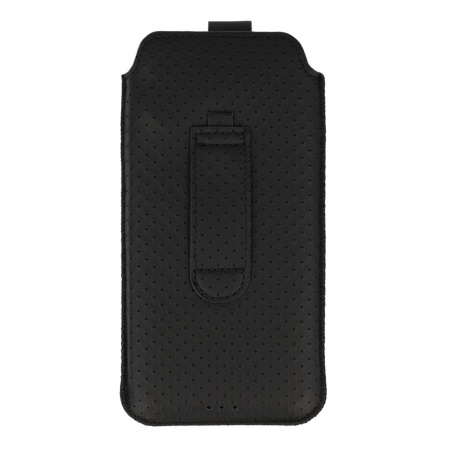 HIT Pouch Case (Size XXL) for Samsung S23 Ultra/S22 Ultra/M33/M23/A14 5G/Xiaomi Redmi 12C design 4 black - Img 2
