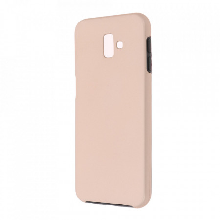 Husa Samsung Galaxy A5 (2018) - 360 Fully cu Spate din Policarbonat si Folie din Silicon - Crem - Img 3