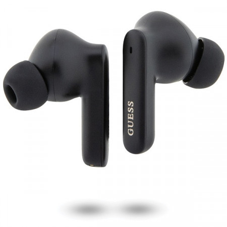 Original Albastrutooth Earphones TWS GUESS GUTWST50EK + docking station Classic EST Negru - Img 2