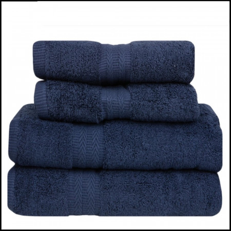 Prosop albastru inchis 70 x 140 cm, 550 gr/m2, PM701403-NAVY