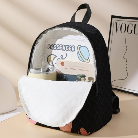 Rucsac damă Hearts cu model inimi – Stil casual și adorabil, TMYE713906 - Img 4