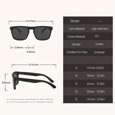 Set 3 Perechi Ochelari de Soare, Unisex, TMWT57447 - Img 2