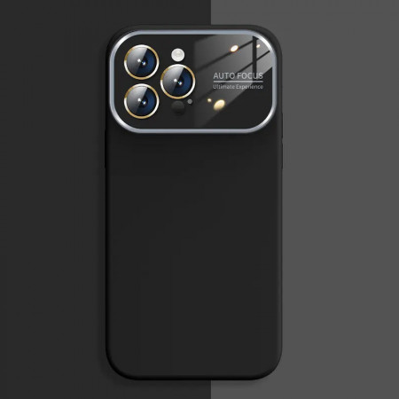 Soft Silicone Lens Case for Iphone 14 Pro black - Img 2