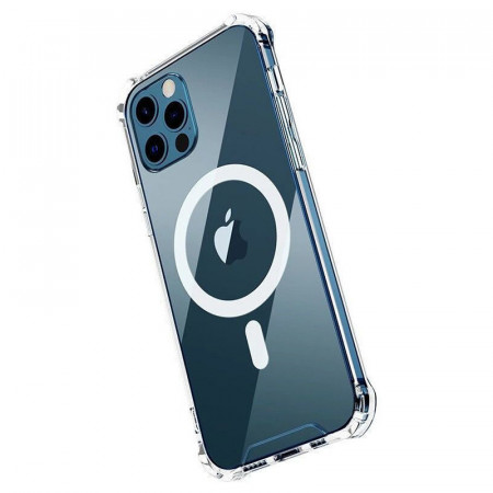 TEL PROTECT MagSilicone Husa pentru Iphone 13 Pro Max transparenta