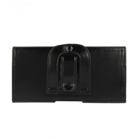 Telone VIVA Belt Holster (SIZE 10) pentru Iphone 5/Nokia 215 4G/225/5310 2020 negru, leather