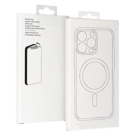 Acrylic Color Magsafe Case for Samsung Galaxy S24 Ultra white, POK060322 - Img 6