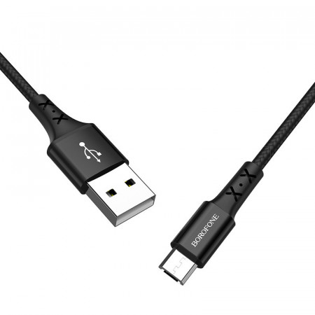 Borofone Cablu BX20 Enjoy - USB to Micro USB - 2A 1 metre Negru
