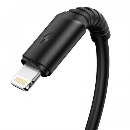 Cablu Borofone BX47 Coolway - USB to Lightning - 2,4A 1 metre Negru - Img 2