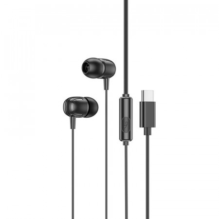 Casti Borofone BM77 Delicious with microphone Type C Negru