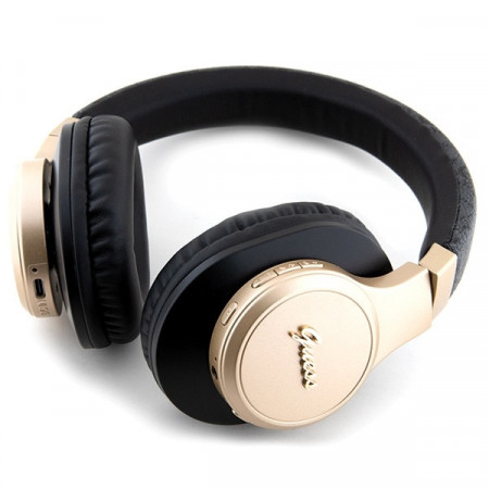 Casti Originala BluetoothGUESS 4G Script GUBH604GEMK Negru