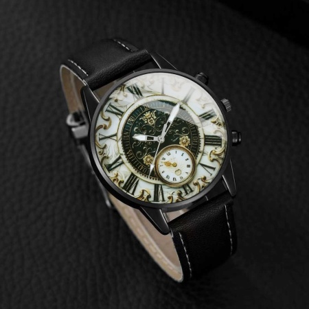 Ceas Quartz Retro, pentru barbati, TMNL10457528 - Img 2
