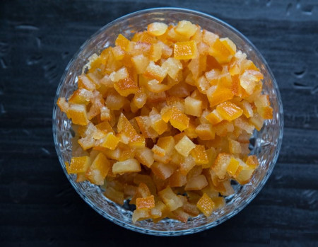 Coaja de portocala confiata 100g