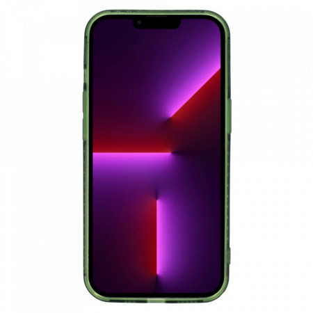 Crystal Diamond 2mm Carcasa pentru Iphone 13 Pro Green - Img 2
