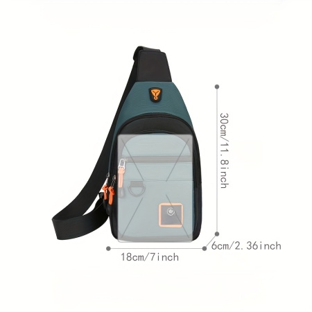 Geantă pentru bărbați, din material textil, TMFT1709915 - Img 7