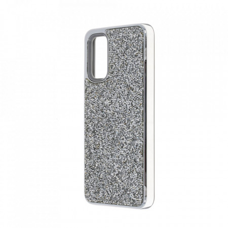 Husa pentru Samsung Galaxy S20 - Husa Luxury Glitter Diamond Silver