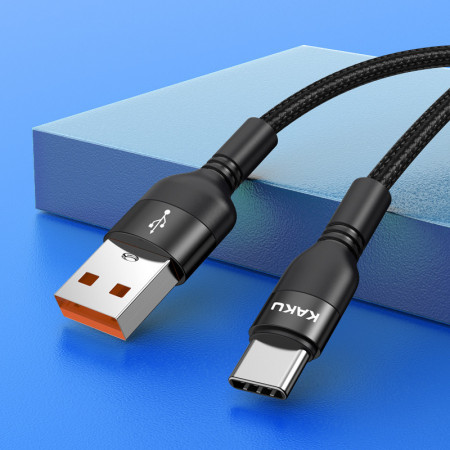 KAKU Cablu KSC-431 Daoge - USB to Tip C - 3,2A 1,2 metri red - Img 2