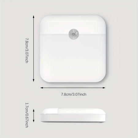Lumină de Noapte LED cu Senzor de Mișcare și Încărcare USB-C, TMNK28224 - Img 5