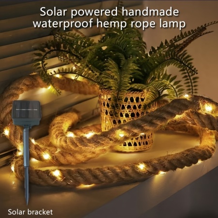 Lumini solare LED model sfoară – Iluminat decorativ pentru grădină, terasă și balcon, TMWX735656 - Img 7