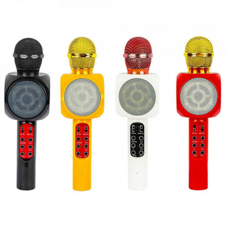 Microfon karaoke, bluetooth/joc de lumini