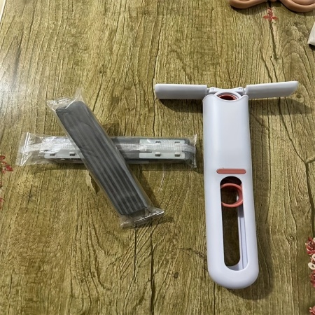 Mini mop rezistent, extensibil, utilizare umeda sau uscata, rotativ 360°, PMRW84570 - Img 6