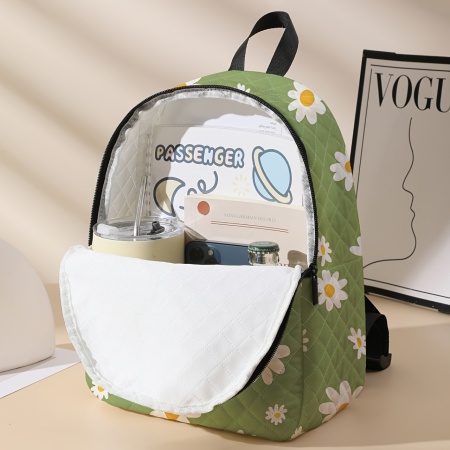 Rucsac damă Dana cu model floral – Stil casual și adorabil, TMDK712645 - Img 3
