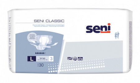 Scutece pentru adulti Seni CLASIC LARGE, 30 buc