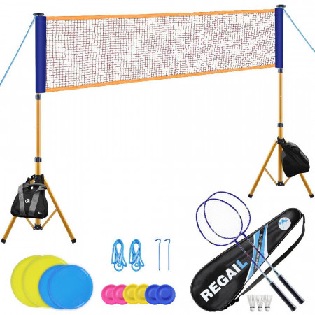 Set Badminton + frisbee, PM0141243