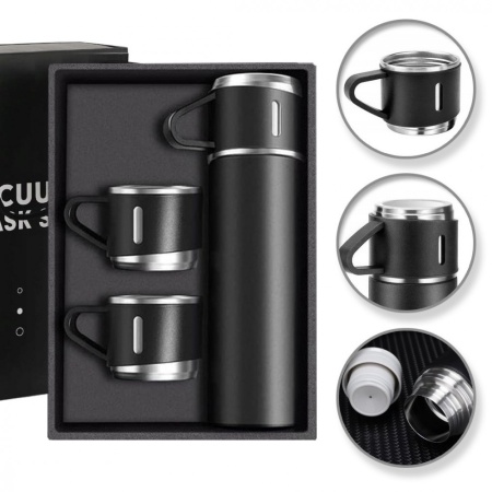 Set cadou, termos cu 3 cani, PMBD24CZ3