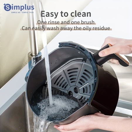 SIMPLUS Friteuza cu aer cald 3.5L, 1350W, incalzire rapida, PMMU132156 - Img 2