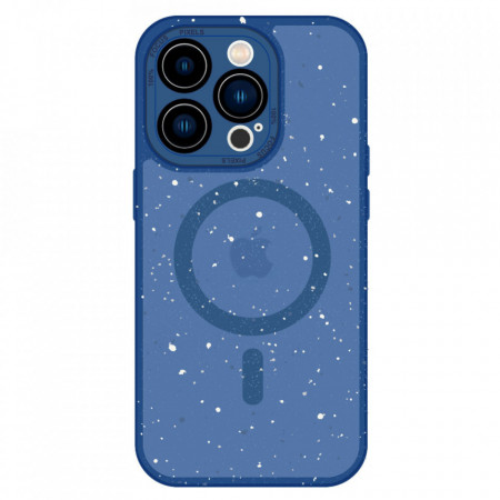 Tel Protect Magnetic Splash Frosted Case for Iphone 15 Pro Max Navy
