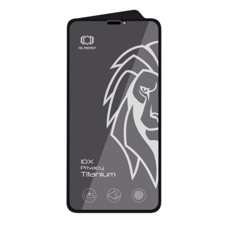 Tempered glass 10X Privacy Titanium for Iphone 12/12 Pro - Img 2