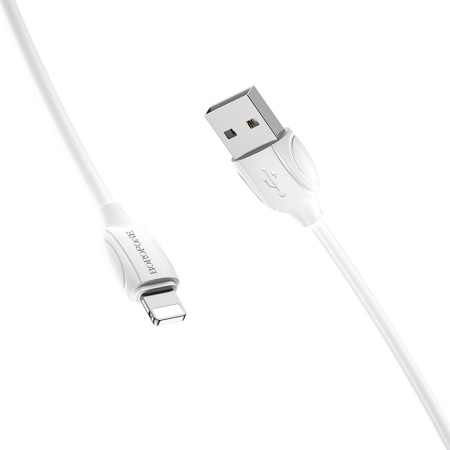 Borofone Cable BX19 Benefit - USB to Lightning - 2,4A 1 metre white