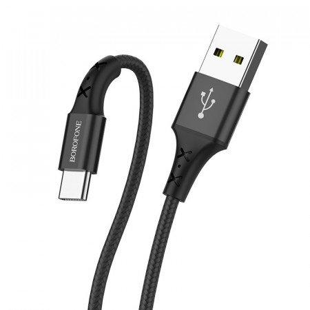 Borofone Cablu BX20 Enjoy - USB to Tip C - 2A 1 metre Negru