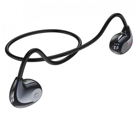 Borofone Sports earphones BE63 Talent Albastrutooth grey - Img 2