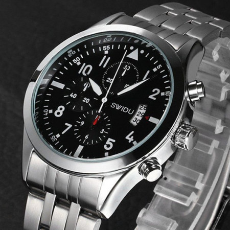 Ceas Barbatesc Swidu SWI-050-NEGRU