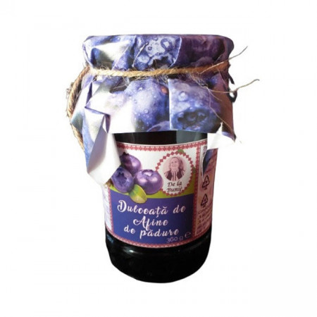 Dulceata de afine de padure 360g