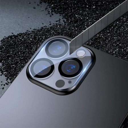 Folie Sticla Tempered HARD SILK PRINT pentru camera (LENS) pentru Samsung Galaxy S23 Plus - Img 2