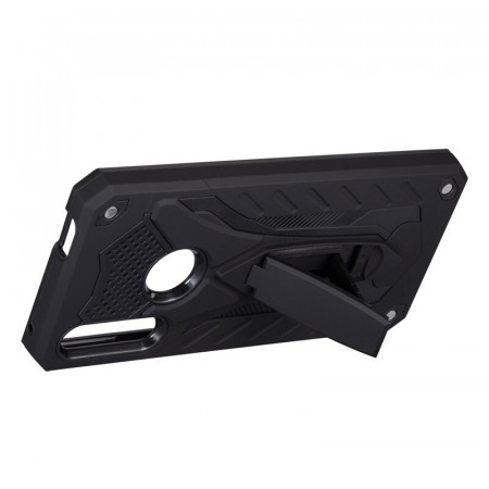 Husa Huawei P40 LITE E | Y7p - Military Defender Antisoc cu Suport Wide - Negru - Img 2