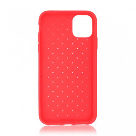 Husa iPhone 11 Pro Max Rosie Flexibila din Silicon - Img 2