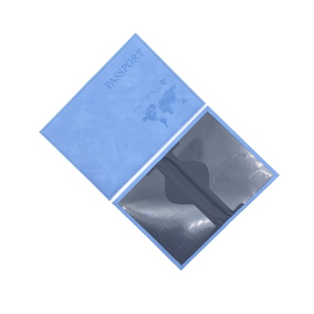 Husa pentru pasaport, imprimata cu harta lumii, TMLB375829 - Img 2