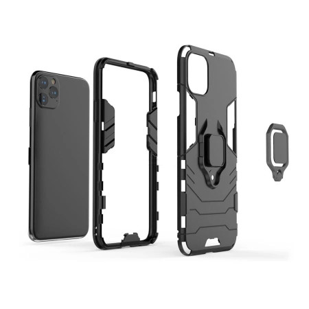 Husa pentru Samsung Galaxy A22 4G, RING ARMOR, negru - Img 2