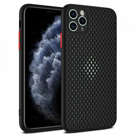 Husa pentru SAMSUNG GALAXY A41, BREATH SILICON, neagra - Img 8