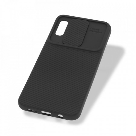 Husa Samsung Galaxy A30 - Silicon Antisoc cu Protectie Glisanta Pentru Camera - Negru - Img 5
