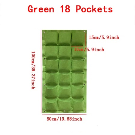 Jardinieră verticală cu multiple buzunare – Soluția perfectă pentru un perete verde luxuriant, TMGX1119564 - Img 3