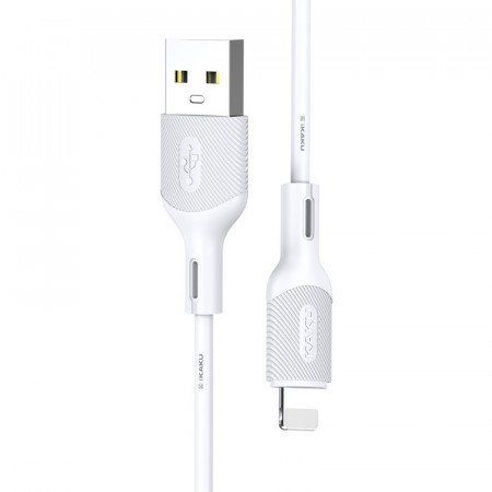 KAKU Cablu KSC-535 Kelang - USB to Lightning - 3,2A 1 metre alb