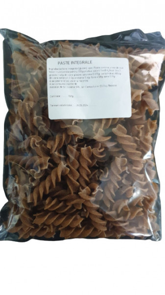 Paste fainoase cu faina integrala 150 g