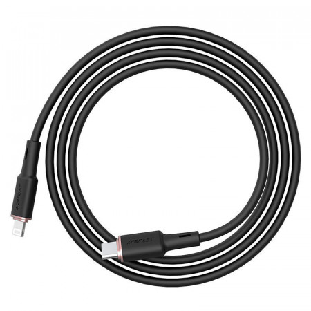 Acefast Cablu C2-01 MFI - Tip C to Lightning - PD 30W 3A 1,2 metri Negru
