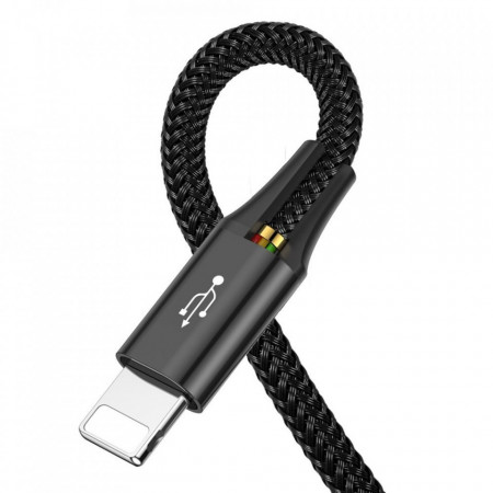 Baseus Cablu Rapid 4 in 1 - USB to Micro USB, 2xLightning, Tip C - 3,5A 1,2 metrus (CA1T4-A01) Negru